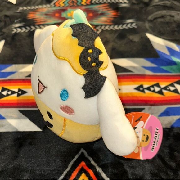 Squishmallows Sanrio 2023 Halloween 7" Cinnamoroll Pumpkin Plush Hello Kitty - Picture 3 of 9